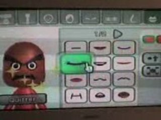 création d'un Goomba chaine mii