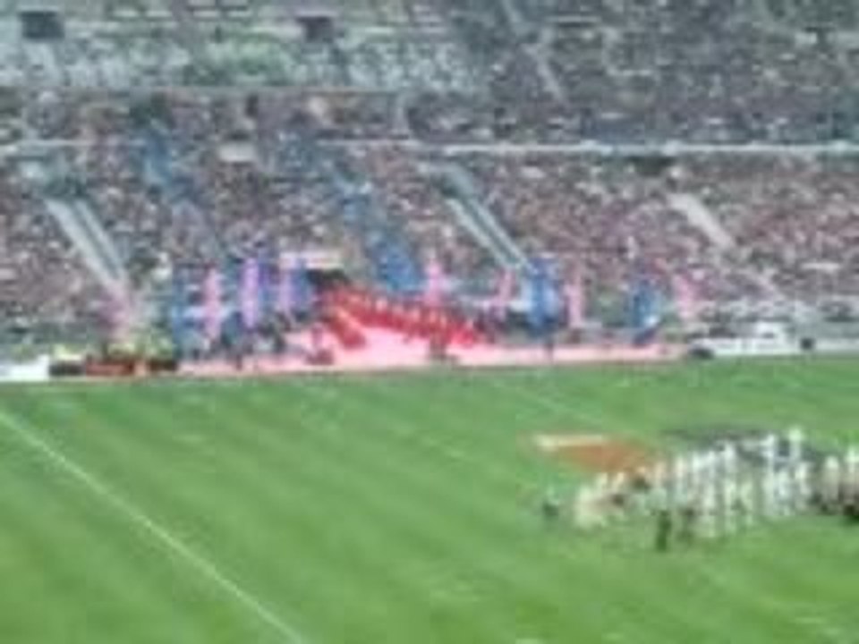 ENTREE DES JOUEURS STADE FRANCAIS-CLERMONT