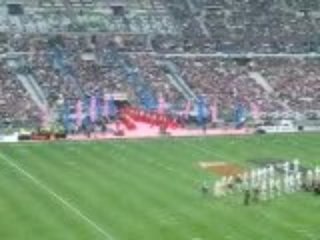 ENTREE DES JOUEURS STADE FRANCAIS-CLERMONT