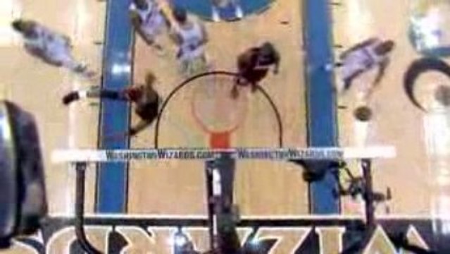 NBA Dwyane Wade gets the authoritative dunk and the foul in