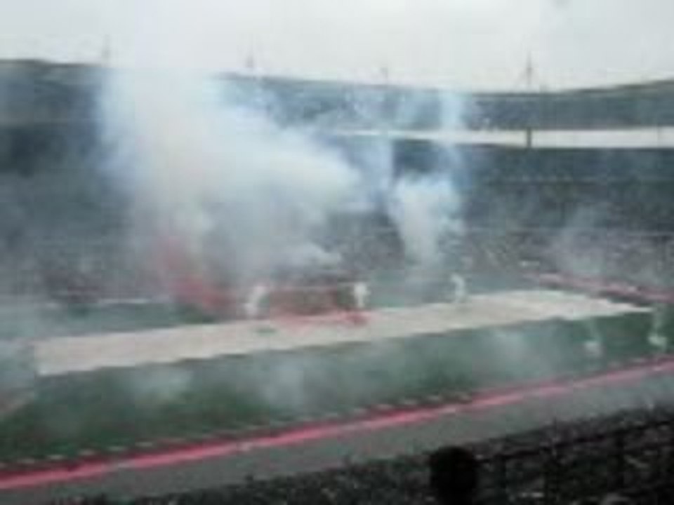 FEU D'ARTIFICE STADE FRANCAIS-CLERMONT