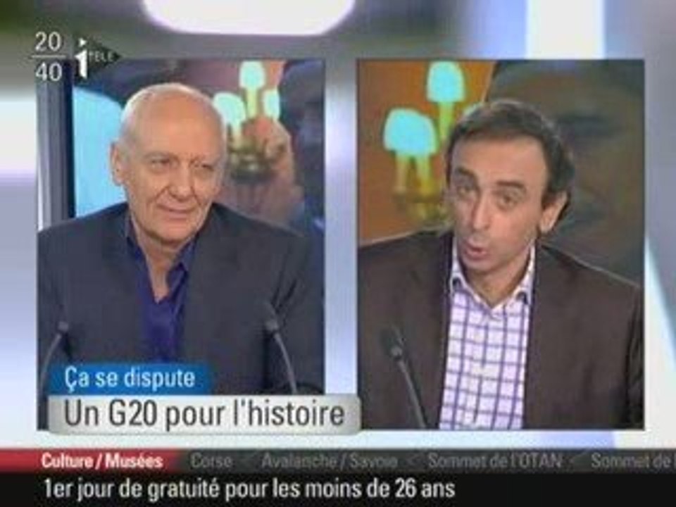 Ca Se Dispute 04 Avril 2009 (G20) Itele