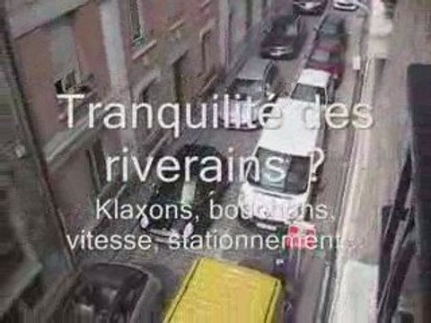 Reims, travaux du tramway, l'enfer de la rue des Chapelains