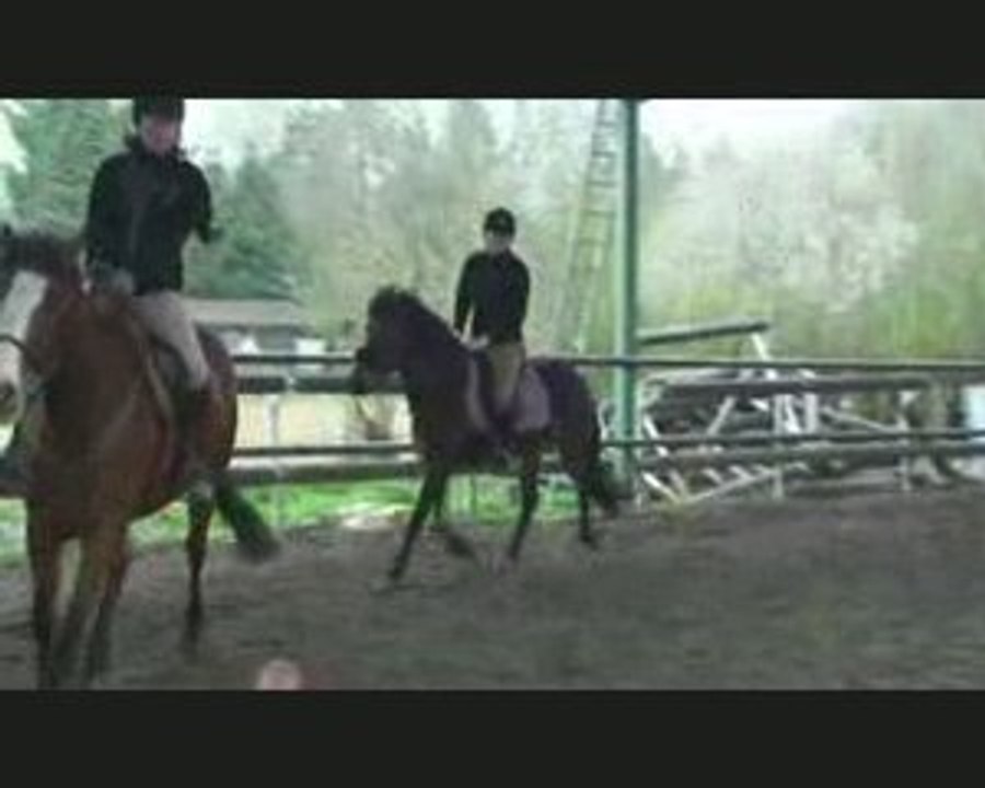 Première reprise de Charley a  son nouveau club