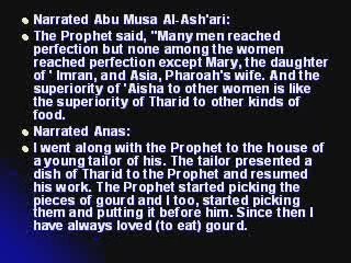 Foods Hadiths
