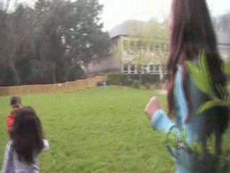 Saut d'obstacle humain