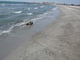 traxxas Summit a la playa