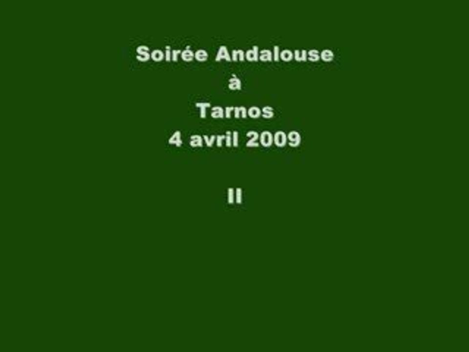 Tarnos - Soirée Andalouse - 4 avril 2009 - II