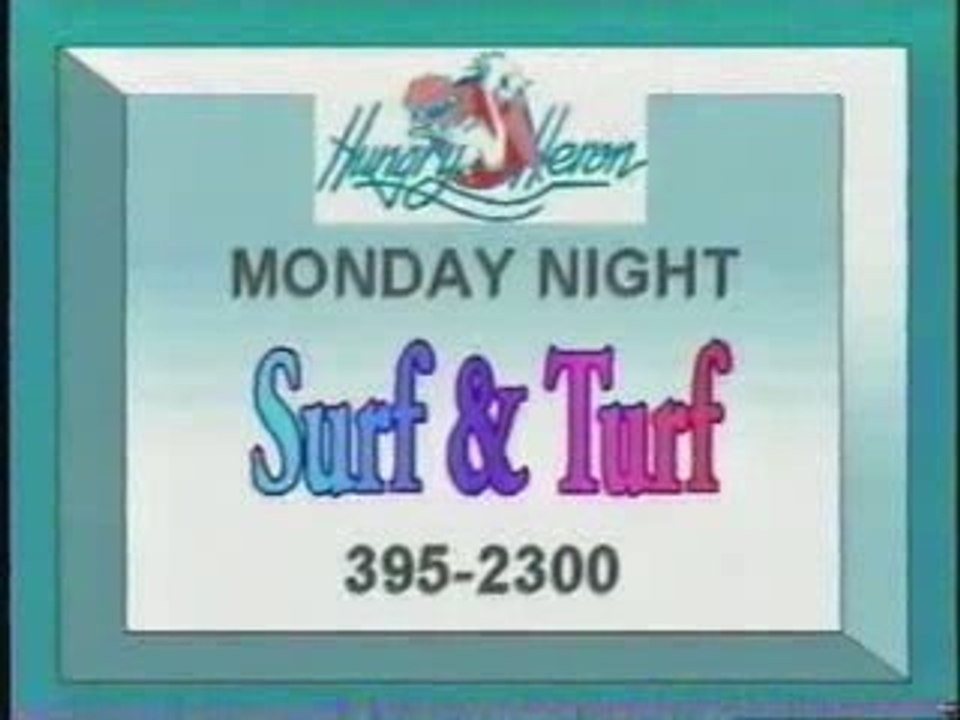 Hungry Heron - Surf & Turf