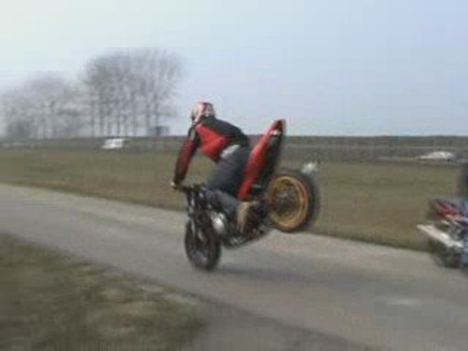 Lucień Team 3 wheelie, stoppie stunt
