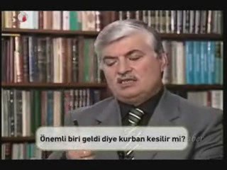 Kudum Büyükler için kurban kesmek