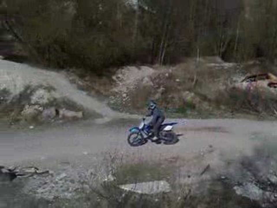 mickag60 au terrain de cross