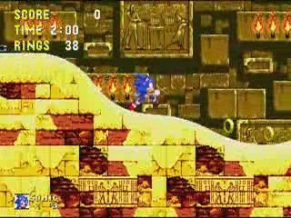 Sonic & knucles W.T.5niveau chiant en perspective