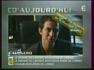 CALOGERO Cd'aujoud'hui