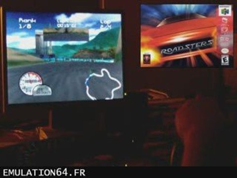 Roadsters Trophy (Volant + Emulateur) (N64)