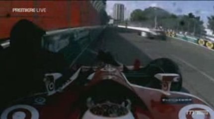 IRL St Petersburg 2009 Dixon crashes