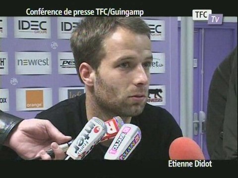 Conférence de presse TFC/Guingamp