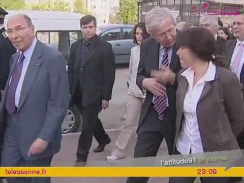 Fadela Amara en visite à Corbeil