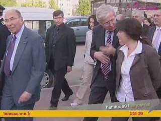 Fadela Amara en visite à Corbeil