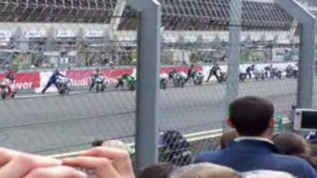 depart 24 heures du mans moto 2009