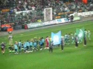 ASSE OM Entrée des joueurs