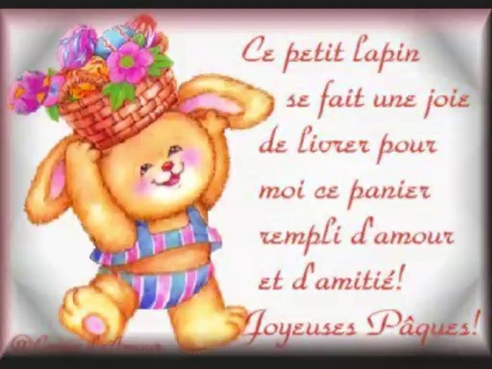 Ding, dong, joyeuses fêtes  pascales