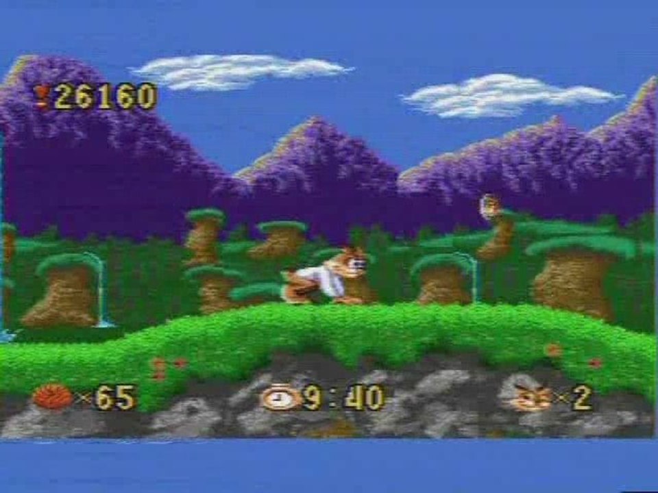 (SIX-K) bubsy sur megadrive