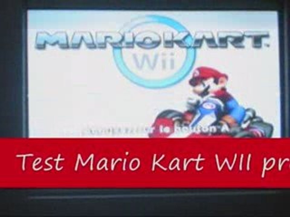 test de mario kart wii
