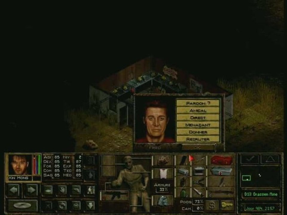 Jagged Alliance 2 walkthrough n°9 La mine de Drassen
