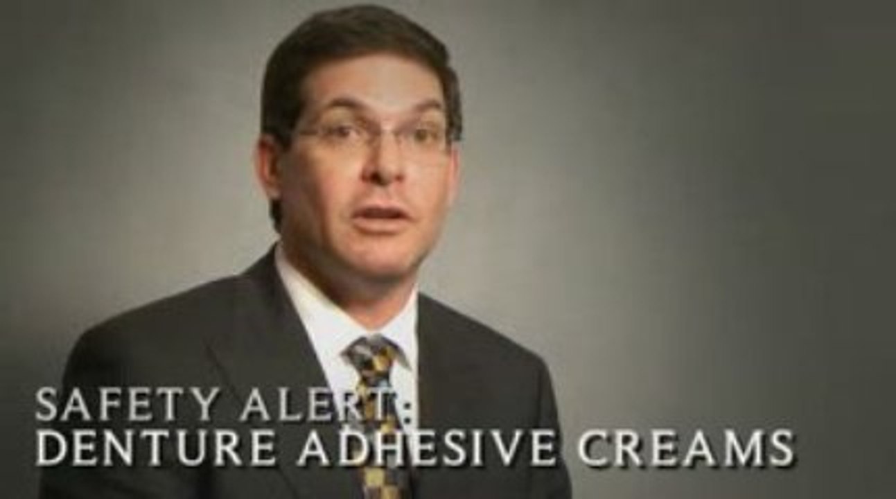 Denture Cream Zinc Neuropathy