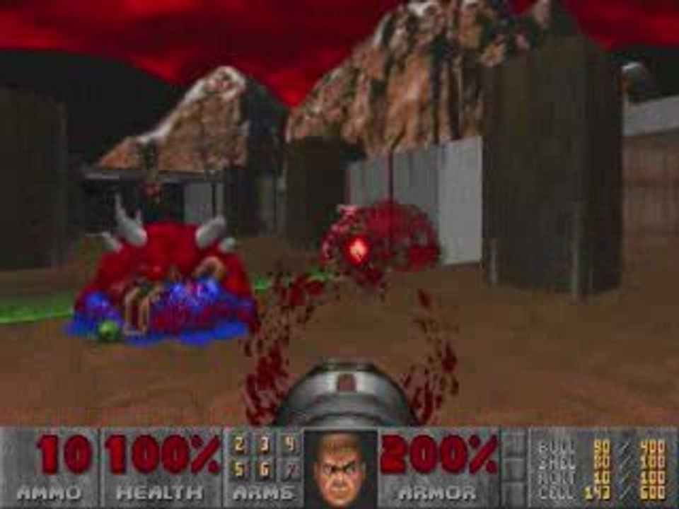 Walkthrough the ultimate doom episode 2 partie 7