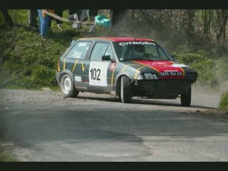 rally vervins 2009 Aldo rimbeaux crash ax gti