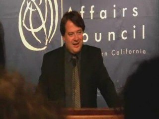 Pierre-François Mourier s'exprime au World Affairs Council