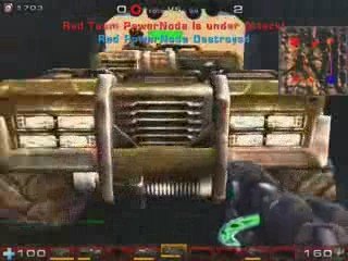 Unreal Tournament 2004 Onslaught gameplay video