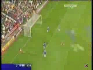 Fernando Torres' 1st goal for Liverpool