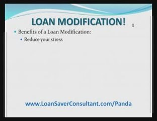 Loan Modification benefits with Loan Saver Consultant Jer...