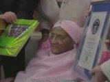 Oldest person in the world celebrates her birthday