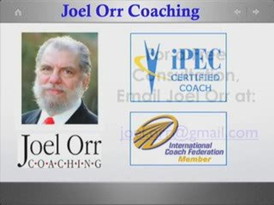 Joel Orr Coaching, Mountain View California