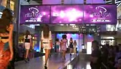 Miss USA 2008 Winner Bebe Fashion Show Final Walk