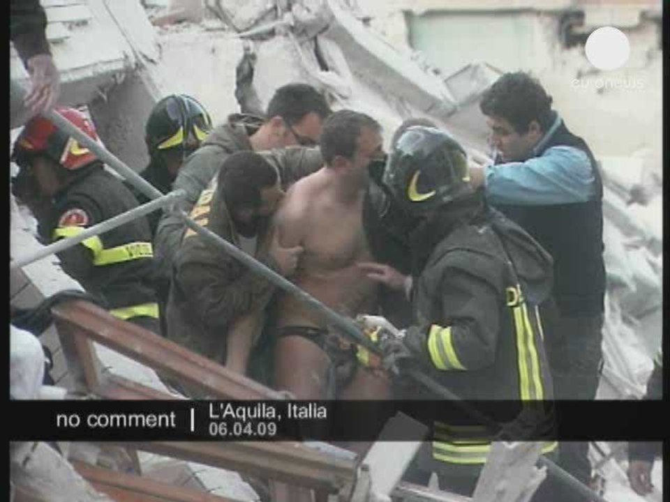 Tremblement de terre à L’Aquila en Italie