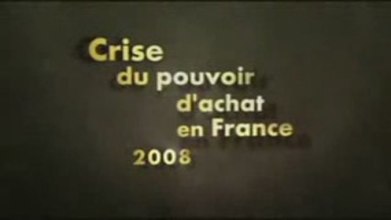 La crise du pouvoir d'achat en france