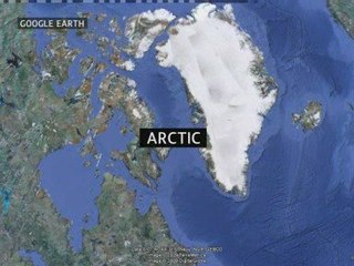 Polar ice disappearing
