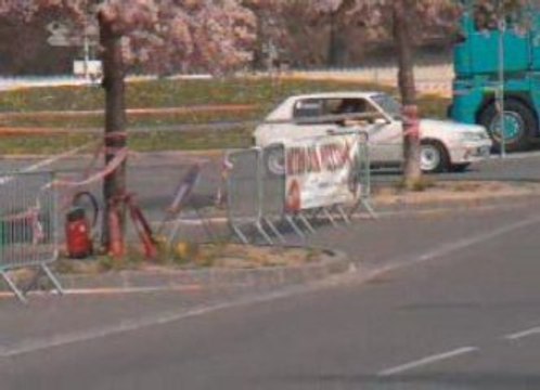 205 RALLYE RHONE ALPES Slalom démo 5 AVRIL à BELLEVILLE (69)