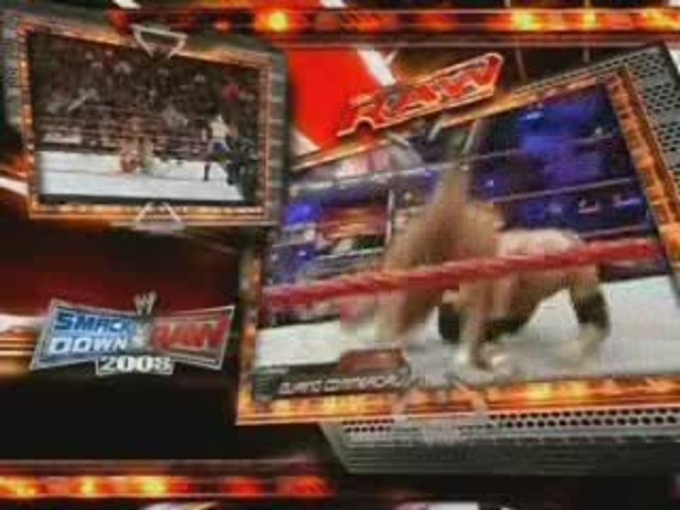 Jeff Hardy & DH Smith vs Carlito & Mr Kennedy - RAW 10.29.07