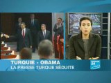 Turquie - Obama: la presse turque séduite