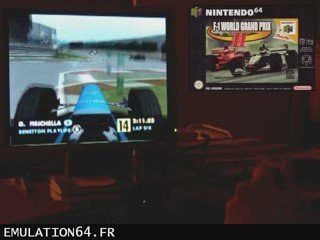 F-1 World Grand Prix II (Volant + Emulateur) (N64)