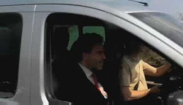 Luc Chatel - visite de l'usine Dangel à Sentheim - Alsace