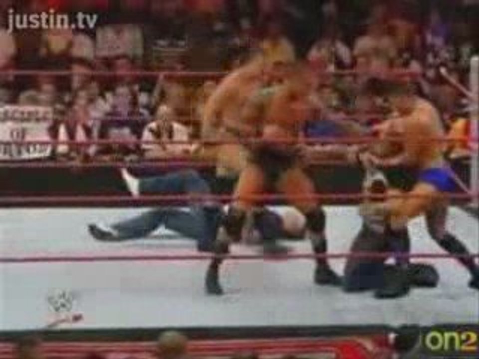 WWE RAW 04/06/09 BATISTA RETURNS  12/12