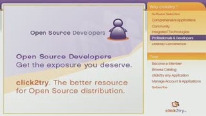 Run Open Source Software Right from your Desktop