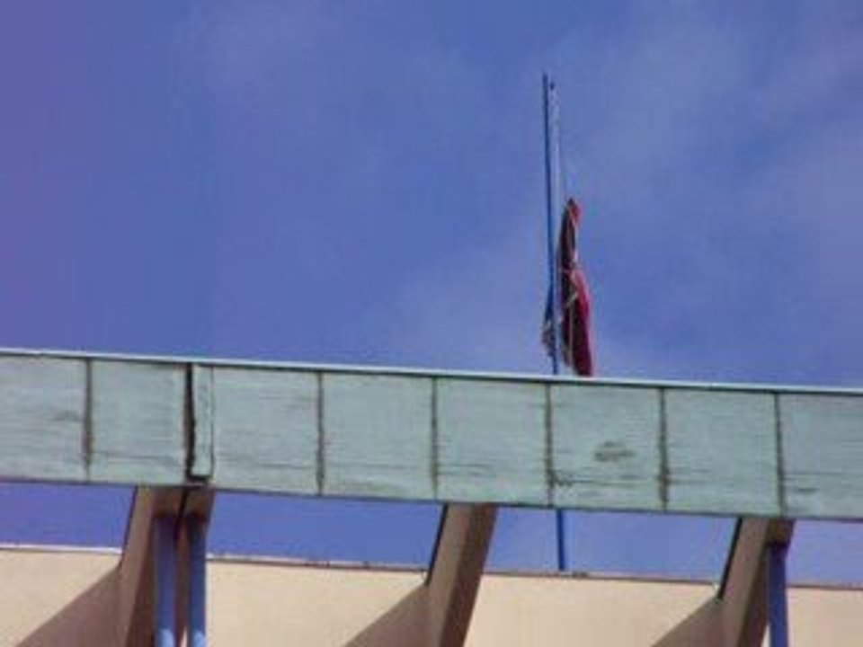 Drapeau pirate fac Droit UdS Strasbourg 24 03 2009 C